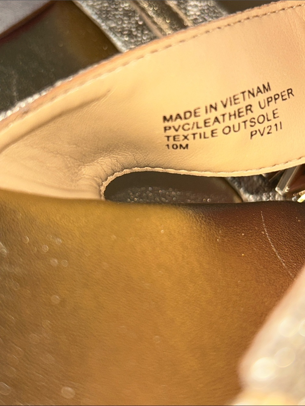 MICHAEL Michael Kors Metallic Gold Thong Sandals - Picture 5 of 5